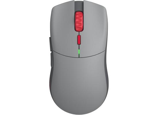 Glorious Forge Series One PRO Wireless (Centauri Red) 2.4Ghz + Wired Gaming Mouse 49g Ultra light, 19K DPI w/6 Programmable Buttons, Up To 84-Hour Battery