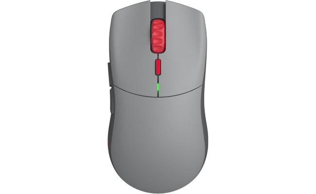 Glorious Forge Series One PRO Wireless (Centauri Red) 2.4Ghz + Wired Gaming Mouse 49g Ultra light, 19K DPI w/6 Programmable Buttons, Up To 84-Hour Battery