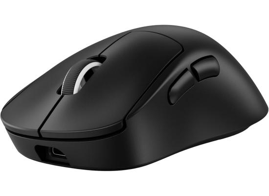 Logitech G PRO X SUPERLIGHT 2 (Black) Wireless Lightspeed Gaming Mouse, Lightweight 60g, 8K Polling, LIGHTFORCE Hybrid Switches, 44K DPI HERO 2 Sensor, 888 IPS, 5 Programmable Buttons, Up To 95 Hours Battery, For PC & Mac