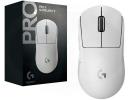 Logitech G PRO X SUPERLIGHT 2 (White) LIGHTSPEED Wireless Gaming Mouse, Lightweight 60g, 8K Polling, LIGHTFORCE Hybrid Switches, 44K DPI HERO 2 Sensor, 888 IPS, 5 Programmable Buttons, Up To 95 Hours Battery, For PC & Mac