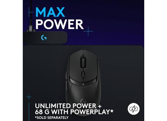 Logitech G309 Lightspeed Wireless Gaming Mouse, Lightweight, LIGHTFORCE Hybrid Switches, Hero 25K Sensor, 86g & 300+ hr Battery Life with AA Battery, 6 Programmable Buttons, PC & Mac - Black