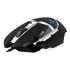 Logitech G502 HERO SE, Fully Programmable 11 Buttons W/ Hero 25K Sensor RGB High Performance Gaming Mouse (Black & White Theme) (Comes w/ Leather Cord)