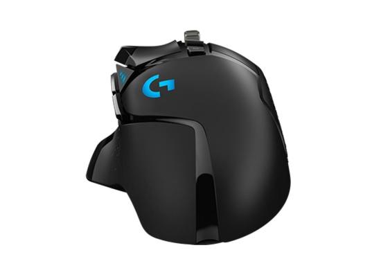 Logitech G502 HERO, Fully Programmable 11 Buttons W/ Hero 25K Sensor RGB High Performance Gaming Mouse (Comes w/ Leather Cord)