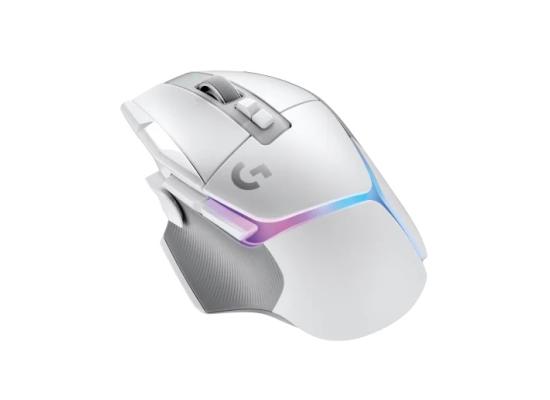Logitech G502 X Plus Lightspeed Wireless , Hybrid Optical-Mechanical Switches w/ Hero 25K Sensor, Lightsync RGB, USB-C charging, 13 Programmable Controls - High Performance Gaming Mouse (White)