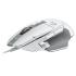 Logitech G502 X Lightforce Wired, Hybrid Optical-Mechanical Switches w/ Hero 25K Sensor, 89 Grams, 13 Programmable Controls - High Performance Gaming Mouse (White)