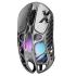 GravaStar Mercury X Wireless Gaming Mouse – 32,000 DPI PAW 3950 Sensor, 1000Hz Polling Rate, Only 49g, Magnesium Alloy Hollow Frame, RGB Lighting, 5 Programmable Buttons