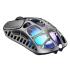 GravaStar Mercury X Wireless Gaming Mouse – 32,000 DPI PAW 3950 Sensor, 1000Hz Polling Rate, Only 49g, Magnesium Alloy Hollow Frame, RGB Lighting, 5 Programmable Buttons