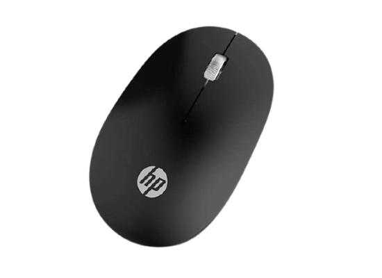 HP S1500 1600 DPI Optical USB 2.4GHz Silent Mute Wireless Black Mouse w/ Battery
