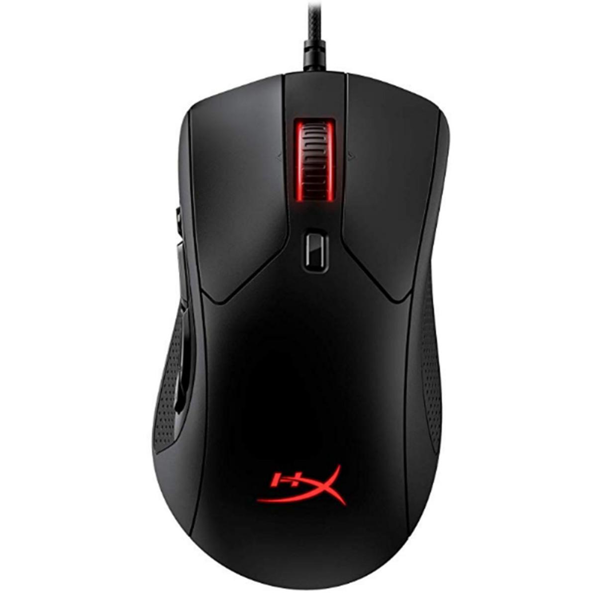 HyperX Pulsefire Raid – 16,000 DPI Gaming Mouse, 11 Programmable Buttons, RGB, Ergonomic Design, Comfortable Side Grips