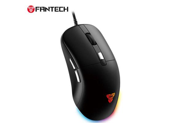 FANTECH KANATA S VX9S RGB Optical Wired Gaming Mouse, 7200 DPI, 82g Weight, Ambidextrous Design, Braided Cord, Software Support For Kanata S