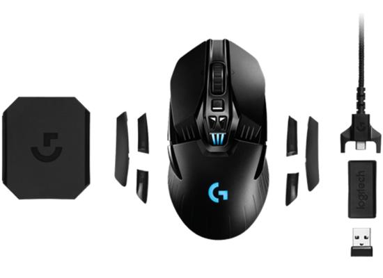 Logitech G903 Lightspeed Wireless Gaming Mouse With Hero Sensor 16,000 DPI up to 140 hours Battery Life , Black