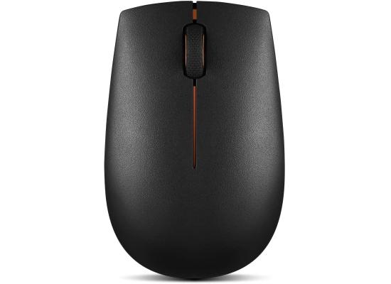 Lenovo 300 Wireless Compact Mouse, Black, 1000 dpi, Ultra-portable design, Up to 12 months battery life
