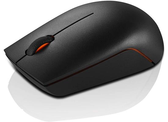 Lenovo 300 Wireless Compact Mouse, Black, 1000 dpi, Ultra-portable design, Up to 12 months battery life