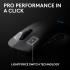 Logitech G PRO 2 Lightspeed Wireless Gaming Mouse, Right- or Left-Handed Mouse with up to 4 Customizable and Switchable Magnetic Side Buttons, 44K DPI Sensor, USB-C Charging, for PC/Mac - Black