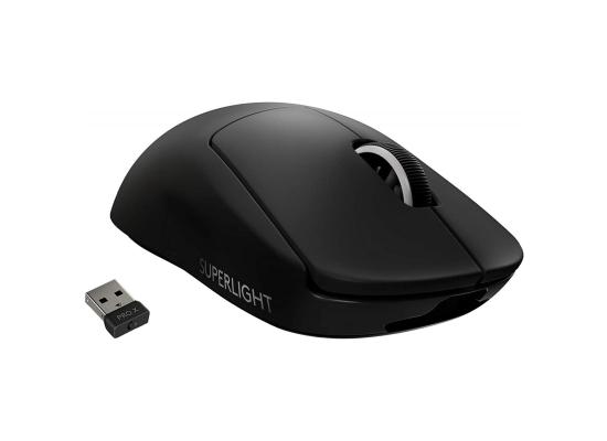 Logitech G PRO X SuperLight Wireless Gaming Mouse, HERO 25K Sensor, 25600 DPI,Long Battery Life, On-Board Memory, Built For Esport, PC / Mac - Black