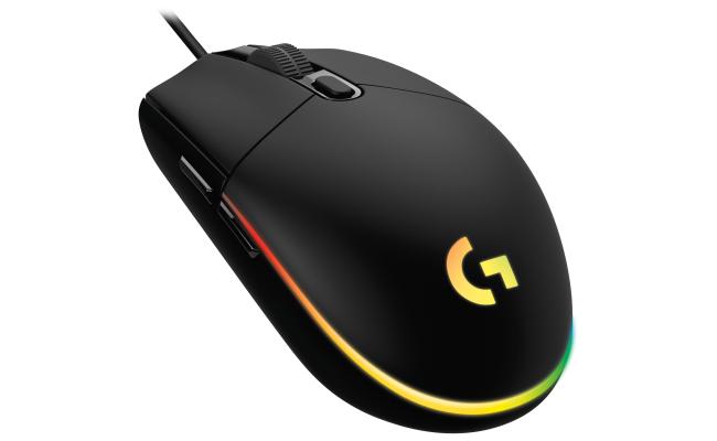 Logitech G102 Customizable RGB Mouse, 6 Programmable Buttons, Gaming Grade Sensor, 8000 DPI Light Weight (Black)