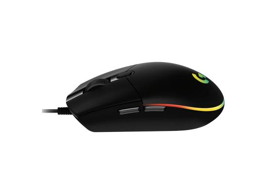 Logitech G102 Customizable RGB Mouse, 6 Programmable Buttons, Gaming Grade Sensor, 8000 DPI Light Weight (Black)