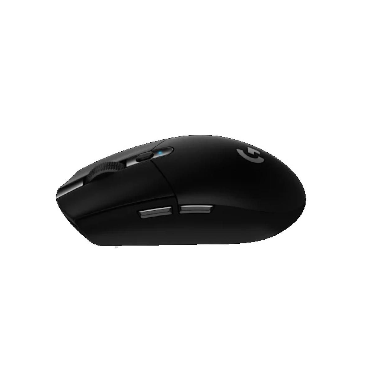 Logitech G304 Lightspeed Wireless (2.4GHz) Gaming Mouse, Hero Sensor, 12,000 Dpi, 6 programmable buttons (Black)