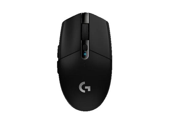 Logitech G304 Lightspeed Wireless (2.4GHz) Gaming Mouse, Hero Sensor, 12,000 Dpi, 6 programmable buttons (Black)