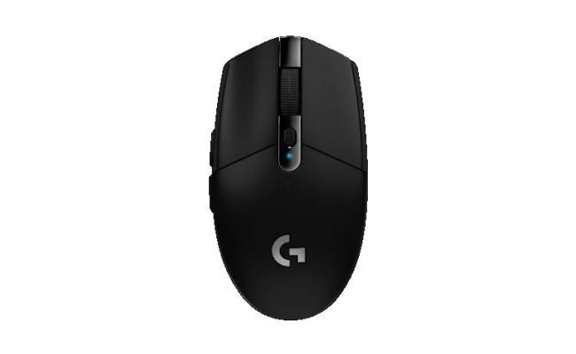 Logitech G304 Lightspeed Wireless (2.4GHz) Gaming Mouse, Hero Sensor, 12,000 Dpi, 6 programmable buttons (Black)