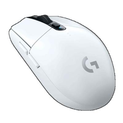 Logitech G304 Lightspeed Wireless (2.4GHz) Gaming Mouse, Hero Sensor, 12,000 Dpi, 6 programmable buttons (White)