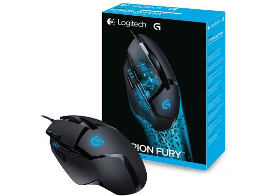 Logitech G402 Hyperion Fury Wired , Programmable 8 Buttons W/ 4000 DPI Sensor High Performance FPS Gaming Mouse