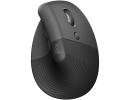 Logitech Lift Vertical Ergonomic Advanced Optical Wireless (Graphite) Mouse (2.4GHz & Bluetooth Connection) Quiet Clicks 6 Buttons