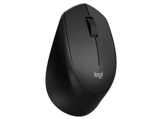 Logitech M280 Comfort Plus Wireless Mouse, 2.4 GHz with USB Mini Receiver, Optical Tracking, 18-Months Battery Life For Windows, macOS - Black