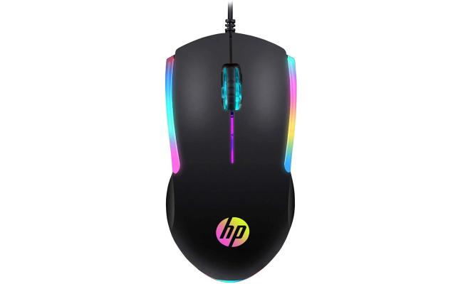 HP M160 Wired USB Optimum Performance RGB Gaming Mouse W/ Optical Sensor, 1000 DPI