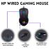 HP M160 Wired USB Optimum Performance RGB Gaming Mouse W/ Optical Sensor, 1000 DPI