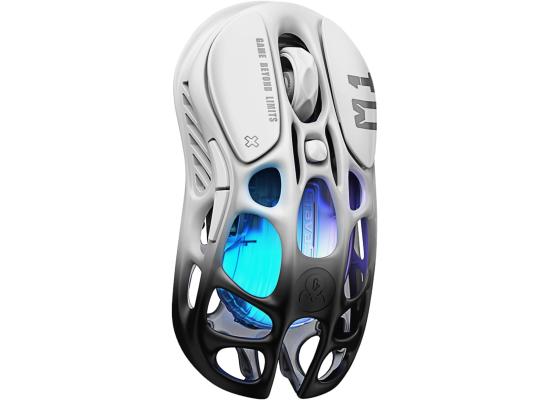 GravaStar Mercury M1 Pro Gaming Mouse, Lightweight Magnesium Alloy, 26,000 DPI, PAW3395DM Sensor, 5 Programmable Buttons, (Gradient Black)