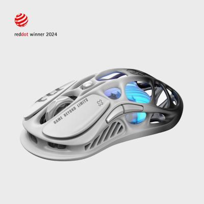 GravaStar Mercury M1 Pro Gaming Mouse, Lightweight Magnesium Alloy, 26,000 DPI, PAW3395DM Sensor, 5 Programmable Buttons, (Gradient Black)