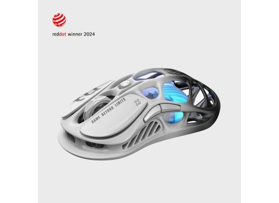 GravaStar Mercury M1 Pro Gaming Mouse, Lightweight Magnesium Alloy, 26,000 DPI, PAW3395DM Sensor, 5 Programmable Buttons, (Gradient Black)