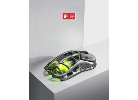 GravaStar Mercury M1 Pro Wireless Gaming Mouse – 26,000 DPI PAW3395DM Sensor • Lightweight Magnesium Alloy • 4K Polling Rate.