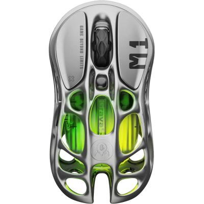 GravaStar Mercury M1 Pro Wireless Gaming Mouse – 26,000 DPI PAW3395DM Sensor • Lightweight Magnesium Alloy • 4K Polling Rate.