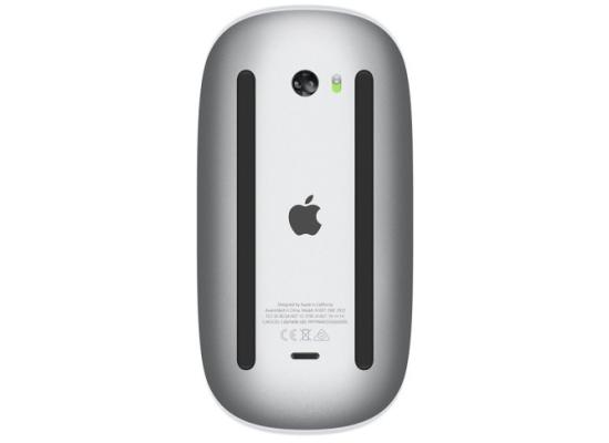 Apple Wireless Magic Mouse Multi-Touch Surface, Bluetooth, With USB-C To Lightning Cable – White