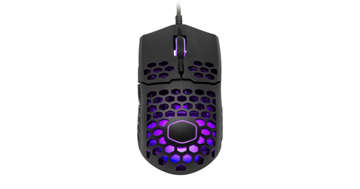 Cooler Master MM711 Matte Black RGB 60G with Lightweight 16,000 DPI ...