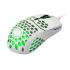 Cooler Master MM711 Glossy White RGB 60G  with Lightweight 16,000 DPI Gaming Mouse
