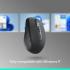 Logitech MX Anywhere 3S Compact Wireless Mouse, Fast Scrolling, 8K DPI Any-Surface Tracking, Quiet Clicks, Programmable Buttons, USB C, Bluetooth, Windows PC, Linux, Chrome, Mac - Graphite