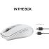 Logitech MX Anywhere 3S Compact Wireless Mouse, Fast Scrolling, 8K DPI Any-Surface Tracking, Quiet Clicks, Programmable Buttons, USB C, Bluetooth, Windows PC, Linux, Chrome, Mac - Pale Grey