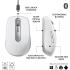 Logitech MX Anywhere 3S Compact Wireless Mouse, Fast Scrolling, 8K DPI Any-Surface Tracking, Quiet Clicks, Programmable Buttons, USB C, Bluetooth, Windows PC, Linux, Chrome, Mac - Pale Grey