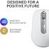 Logitech MX Anywhere 3S Compact Wireless Mouse, Fast Scrolling, 8K DPI Any-Surface Tracking, Quiet Clicks, Programmable Buttons, USB C, Bluetooth, Windows PC, Linux, Chrome, Mac - Pale Grey