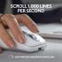 Logitech MX Anywhere 3S Compact Wireless Mouse, Fast Scrolling, 8K DPI Any-Surface Tracking, Quiet Clicks, Programmable Buttons, USB C, Bluetooth, Windows PC, Linux, Chrome, Mac - Pale Grey