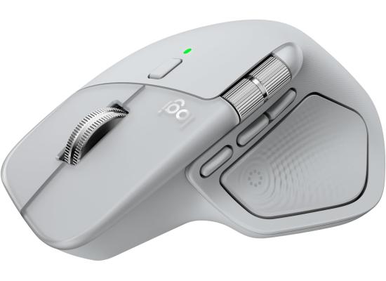 Logitech MX Master 4, Ergonomic Wireless Mouse with Advanced Performance Haptic Feedback, Ultra-Fast Scrolling, USB-C Charging, Bluetooth, Windows, MacOS - Gray