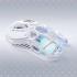 GravaStar Mercury M2 Gaming Mouse With 26,000 DPI, PAW3395 Sensor, 5 customizable buttons with macro support, Opaline White hollow structure. GravaStar Mercury M2 Gaming Mouse With 26,000 DPI, PAW3395 Sensor, 5 customizable buttons with macro support, Opaline White hollow structure.
