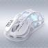 GravaStar Mercury M2 Gaming Mouse With 26,000 DPI, PAW3395 Sensor, 5 customizable buttons with macro support, Opaline White hollow structure. GravaStar Mercury M2 Gaming Mouse With 26,000 DPI, PAW3395 Sensor, 5 customizable buttons with macro support, Opaline White hollow structure.