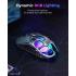 GravaStar Mercury X Pro Wireless Gaming Mouse, Come with 8K Dongle – 32,000 DPI PAW 3950 Sensor, 8,000Hz Polling Rate, Only 49g, Magnesium Alloy Hollow Frame, RGB Lighting, 5 Programmable Buttons