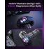 GravaStar Mercury X Pro Wireless Gaming Mouse, Come with 8K Dongle – 32,000 DPI PAW 3950 Sensor, 8,000Hz Polling Rate, Only 49g, Magnesium Alloy Hollow Frame, RGB Lighting, 5 Programmable Buttons
