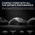 Pro X Superlight 2c Wireless Gaming Mouse: 51g Compact Mini Size, Symmetrical Shape, <8 kHz Polling, 44K DPI, PowerPlay Wireless Charging Supported, USB-C, 5 Programmable Buttons, For PC/Mac - Black