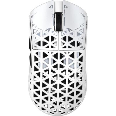 ATTACK SHARK R5Ultra 8K Carbon Fiber Wireless Gaming Mouse with 42000 DPI -PAW3950 MAX Sensor -39g Ultra-Lightweight-Nordic 52840 MCU Chip-Wired/BT/2.4GHz Wirelss Programmable Mouse for PC/Mac (White)